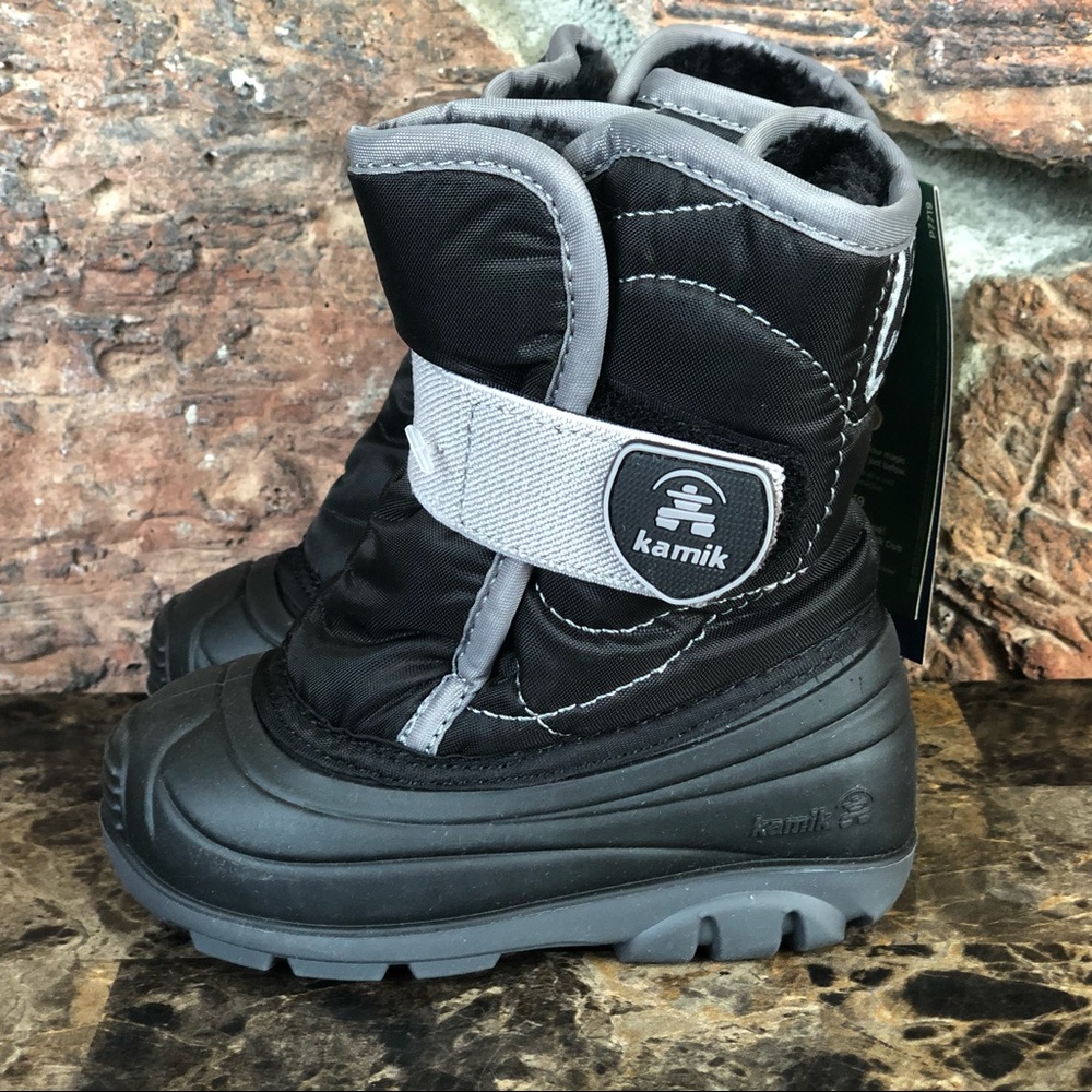 NEW Kamik Toddler Boys Snowbug Outdoor Boots - Picture 2 of 10